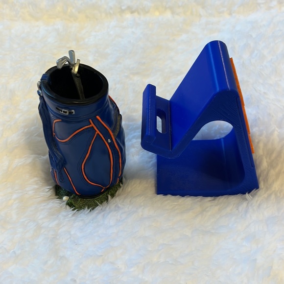 💙🧡 FL Gators Office Set- Golfbag Pen and Phone Holder🧡💙 - Picture 2 of 6